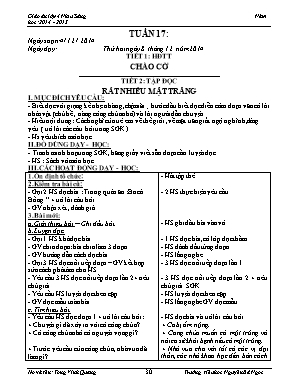 Giáo án điện tử Lớp 4 - Tuần 17 - Năm học 2014-2015 - Tòng Vinh Quang